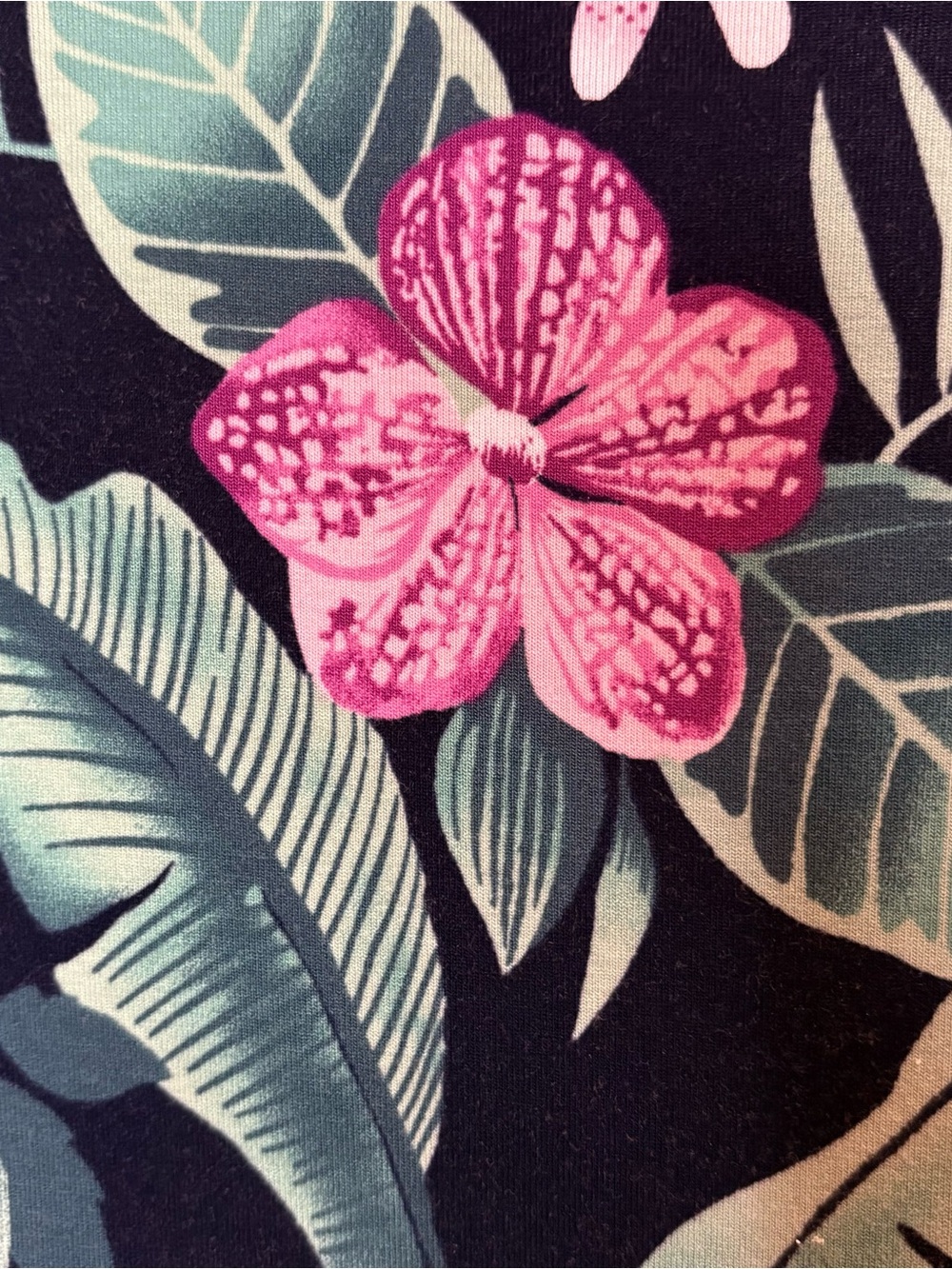 Old Navy Midi Dress with Pink Floral Print - Picture 6 of 6